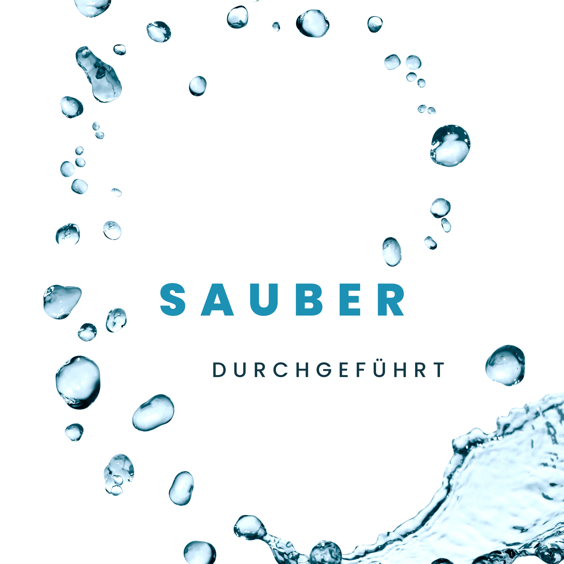 Sauber ausgeschrieben